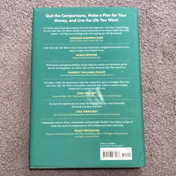 RACHEL CRUZE LOVE YOUR LIFE NOT THEIRS - Picture 2 of 4